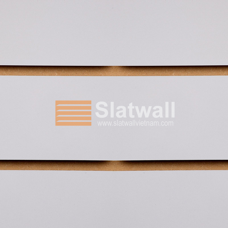 Tấm gỗ Slatwall cài móc treo TG01